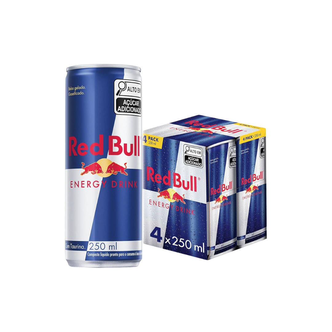 Red Bull Energy Drink Multipack Cans 4x250ml