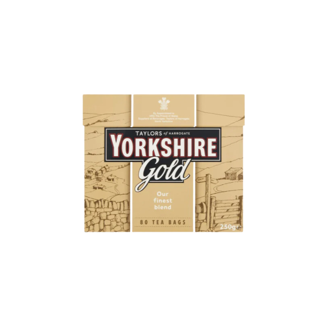 Taylors of Harrogate Yorkshire Gold 80 Tea Bags 250g