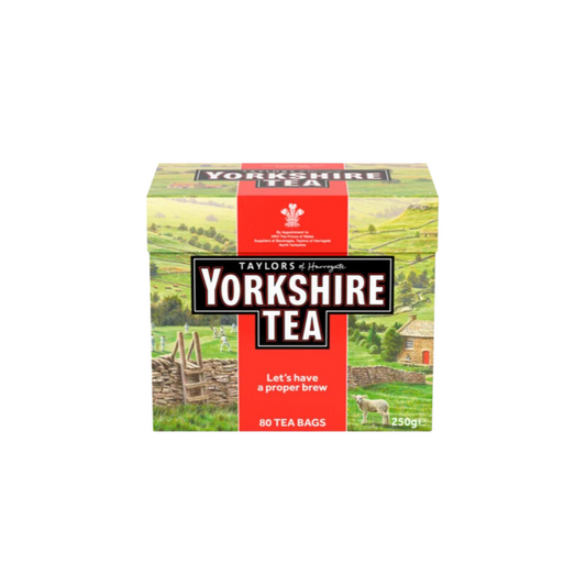 Taylors Of Harrogate Yorkshire 80 Tea Bags 250G