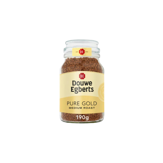 Douwe Egberts Pure Gold Medium Roast Instant Coffee 190g