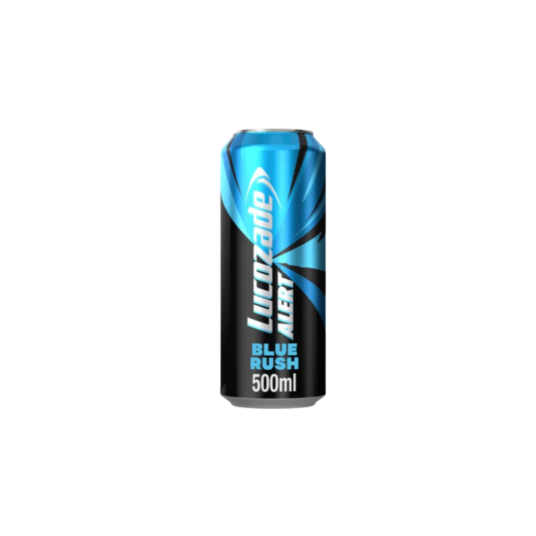 Lucozade Alert Energy Drink Blue Rush 500ml