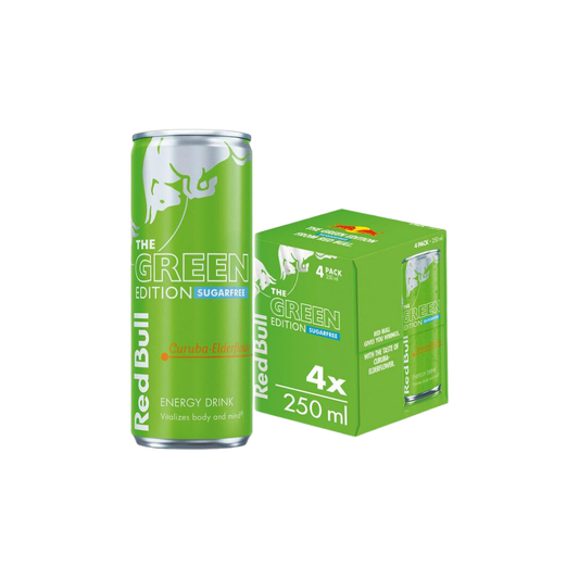 Red Bull The Summer Edition Sugarfree Curuba-Elderflower Energy Drink 4 x 250ml