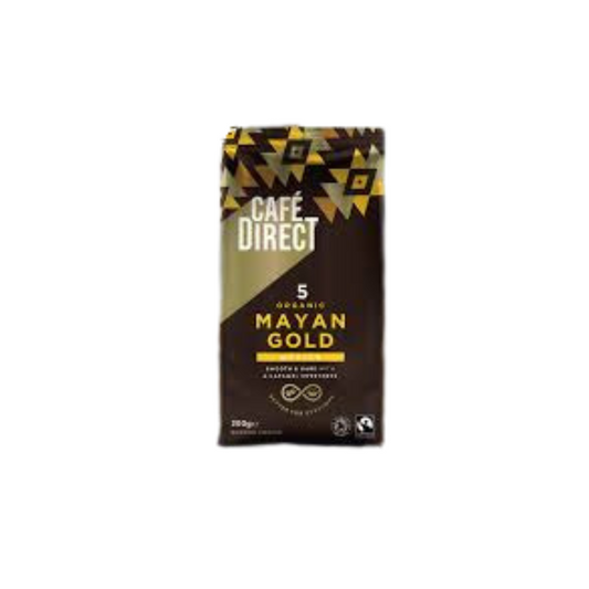 Cafédirect 5 Organic Mayan Gold Mexico Ground Coffee 200g