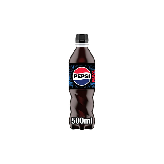 Pepsi Max No Sugar Cola Bottle 500ml