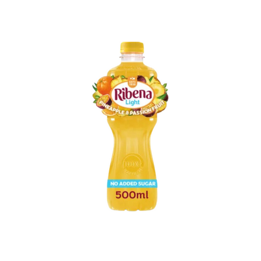 Ribena Pineapple and Passion Fruit Juice Drink No Added Sugar 500ml