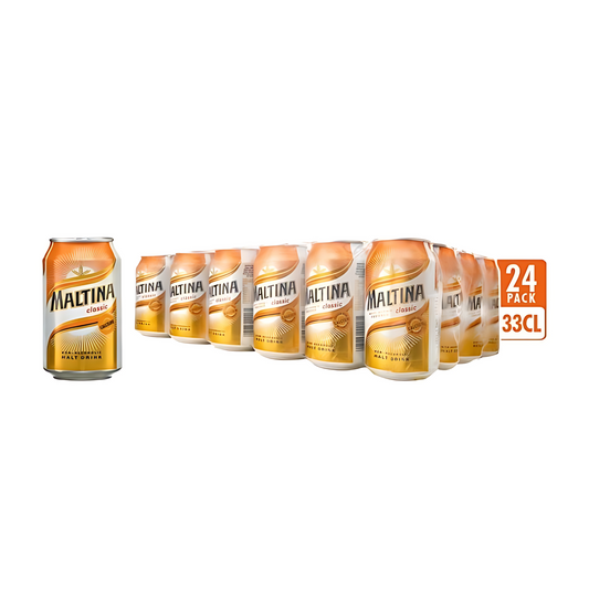 Maltina Classic Malt Drink 330 ml (Pack of 24)