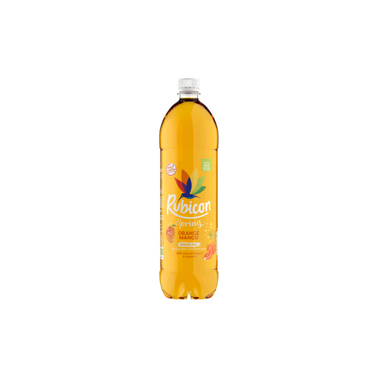 Rubicon Spring Orange Mango Flavoured Sparkling Spring Water 1.5L