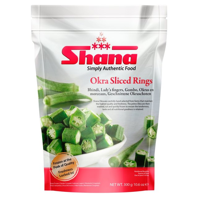 OKra Sliced Rings 300g