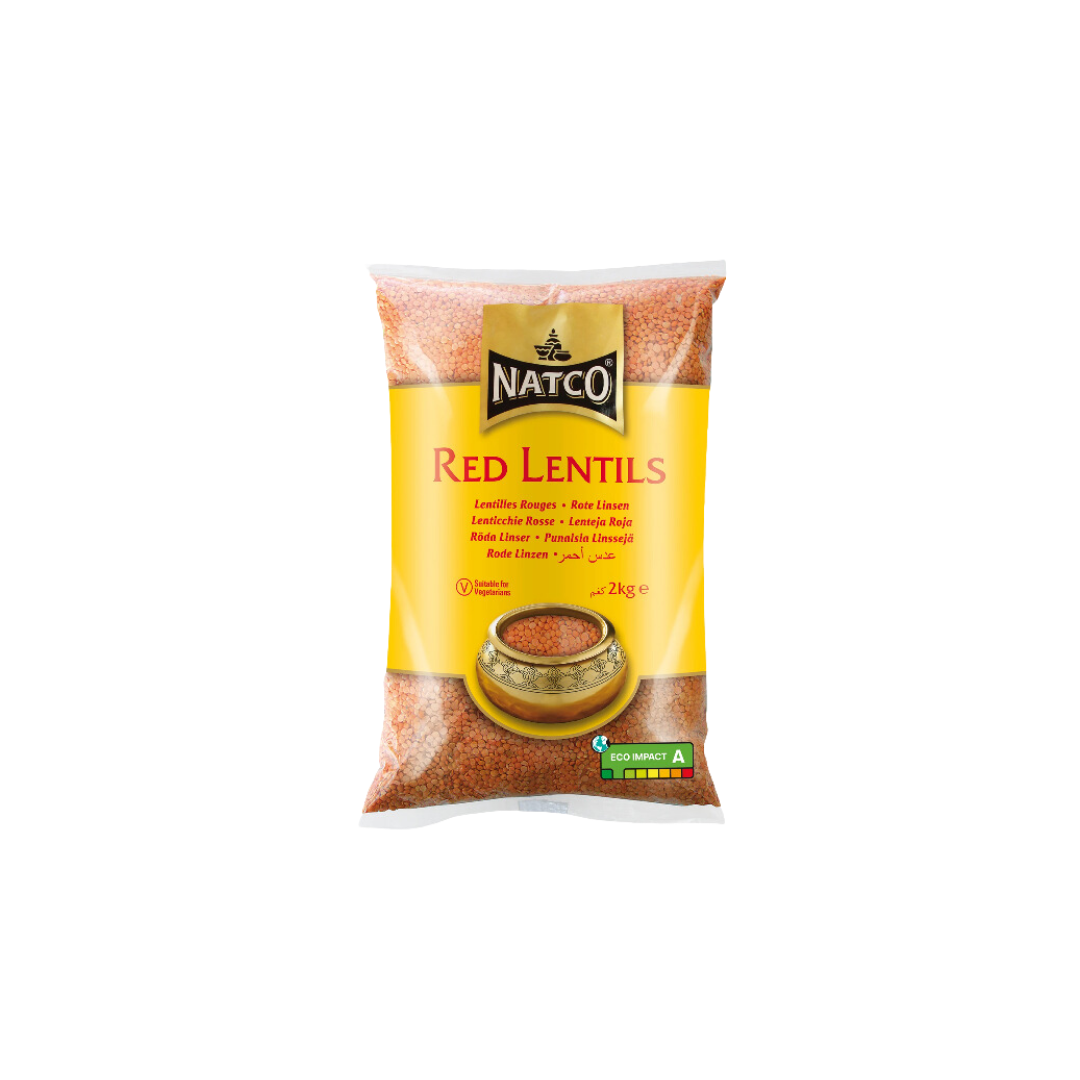 NATCO RED LENTILS 2kg