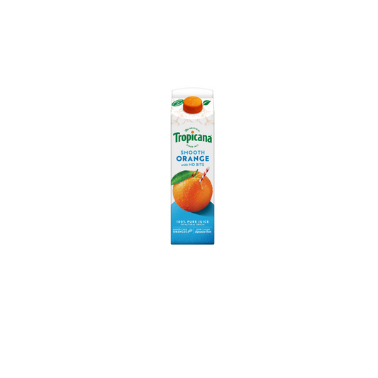 Tropicana Smooth Orange with No Bits 900ml