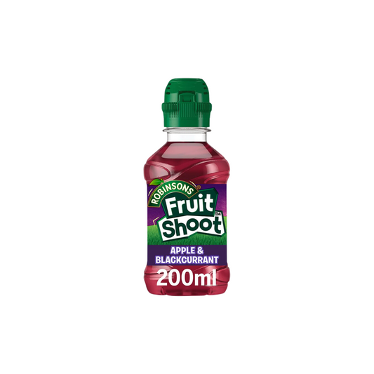 Fruit Shoot Apple & Blackcurrant Bottle Multipack Juice 4x200ml