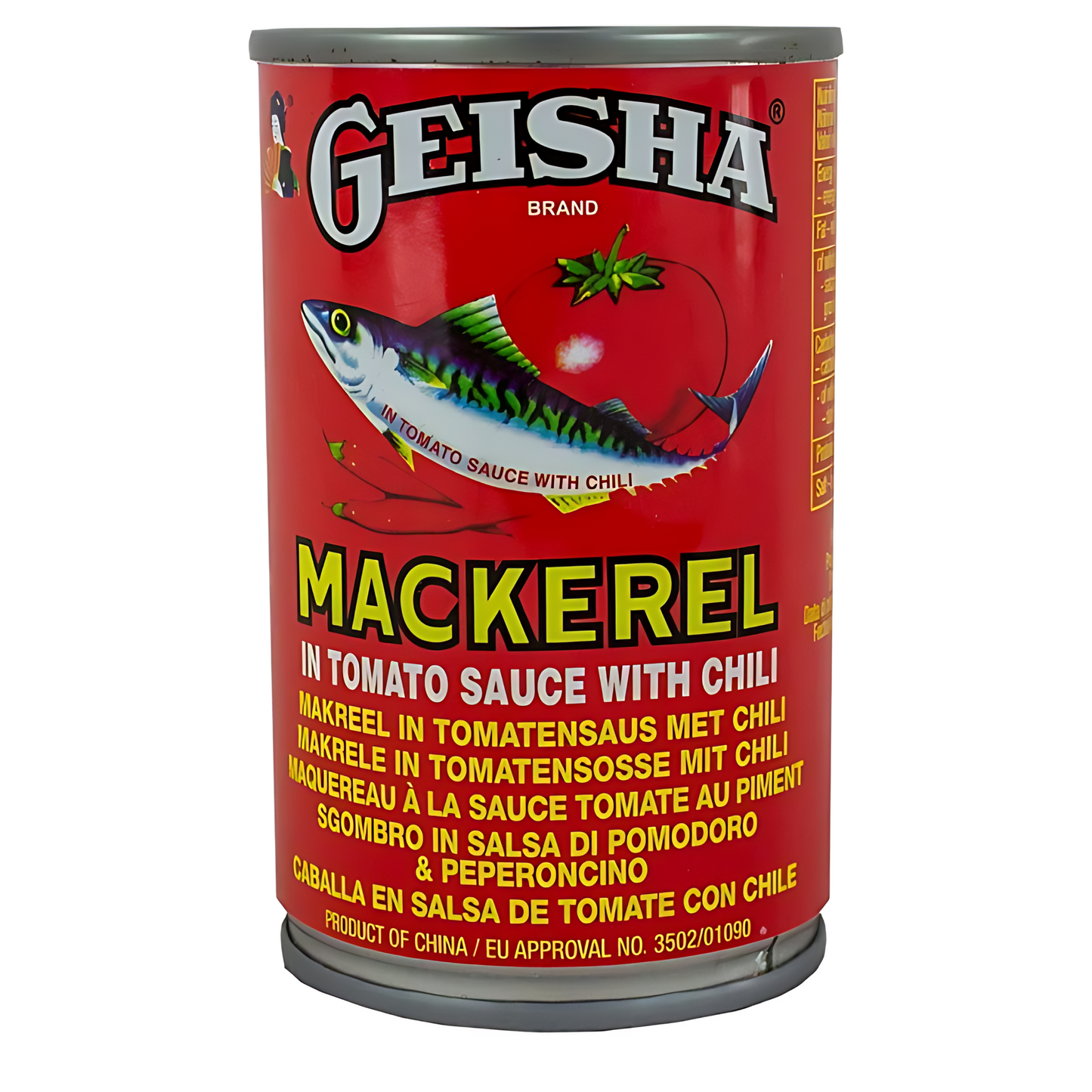 Geisha Mackerel - Tomato & Chilli 425g