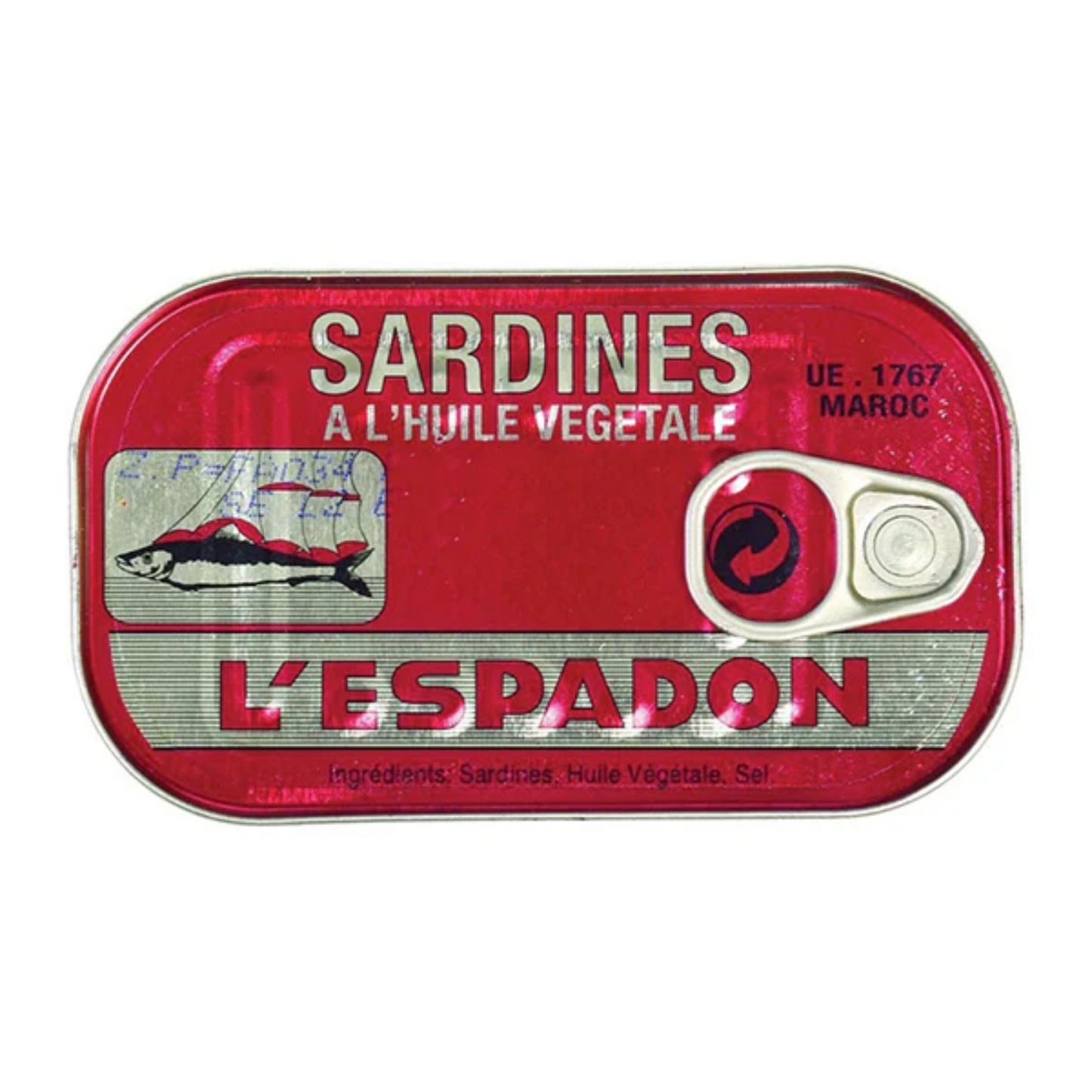 L’Espadon Sardines - Veg Oil 125g