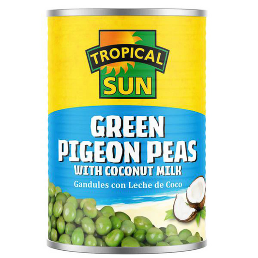 Tropical Sun Green Pigeon Peas 425g