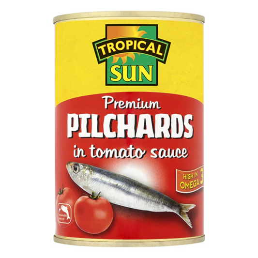 Tropical Sun Pilchards In Tomato Sauce 425g