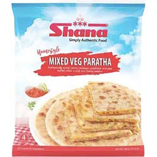 Homemade Mixed Veg Paratha (4 Pcs)