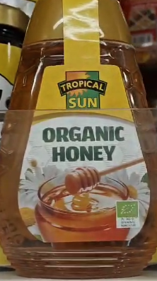 Tropical Sun Organic Honey Squeezy 340g