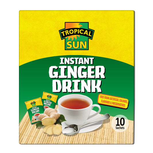 Instant Ginger Tea Carton (10 Sachets)