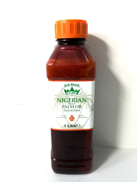 HAX BRAND NIGERIAN PALM OIL 1LTR