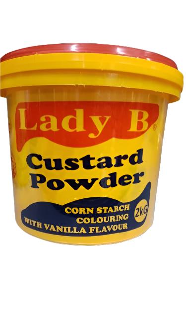 Lady B Custard Powder (Vanilla) 2kg